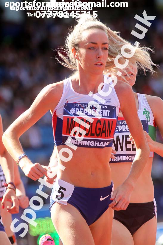Womens 5000 metres, British World Championship Team Trials, Alexander Stadium, Birmingham